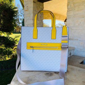 NWT Michael kors large kenly laptop tote bag
